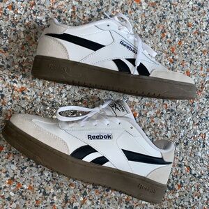 Reebok Classic White Grey Sneakers
